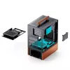 Caja PC Jonsbo T7 Midi-Tower mATX Tempered Glass negro