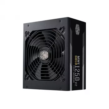 Fuente de alimentación COOLER MASTER Mwe 1250 V2 Gold Totalmente Modular 1250 W ATX Negra