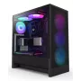 Caja NZXT H5 Flow RGB (2024) Midi Tower, negro
