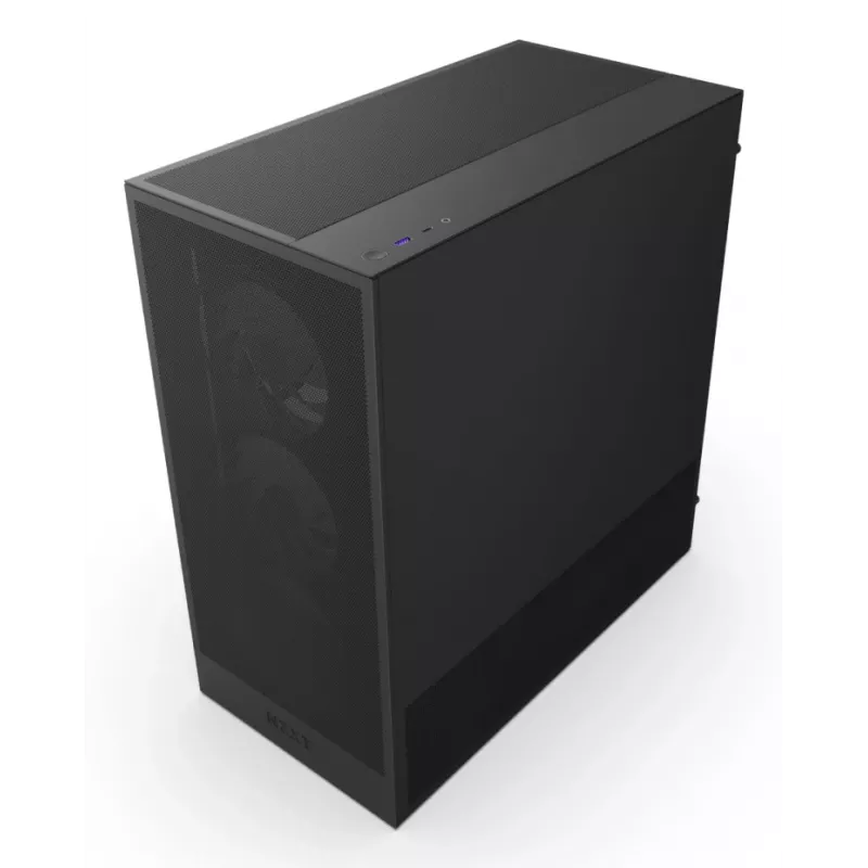 Caja NZXT H5 Flow RGB (2024) Midi Tower, negro