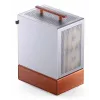 Caja PC Jonsbo T7 Midi Tower mATX Tempered Glass Plata