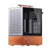 Caja PC Jonsbo T7 Midi Tower mATX Tempered Glass Plata