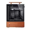 Caja PC Jonsbo T7 Midi Tower mATX Tempered Glass Plata