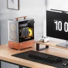 Caja PC Jonsbo T7 Midi Tower mATX Tempered Glass Plata