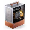 Caja PC Jonsbo T7 Midi Tower mATX Tempered Glass Plata