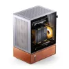 Caja PC Jonsbo T7 Midi Tower mATX Tempered Glass Plata