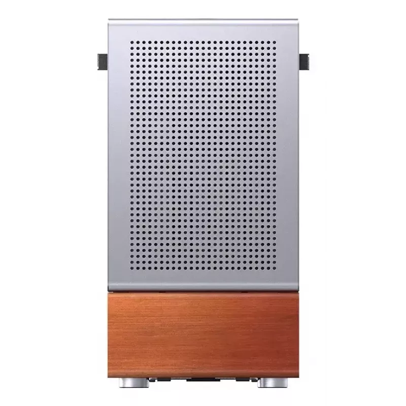 Caja PC Jonsbo T7 Midi Tower mATX Tempered Glass Plata