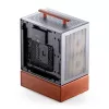 Caja PC Jonsbo T7 Midi Tower mATX Tempered Glass Plata