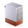 Caja PC Jonsbo T7 Midi Tower mATX Tempered Glass Plata