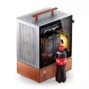 Caja PC Jonsbo T7 Midi Tower mATX Tempered Glass Plata