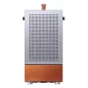 Caja PC Jonsbo T7 Midi Tower mATX Tempered Glass Plata