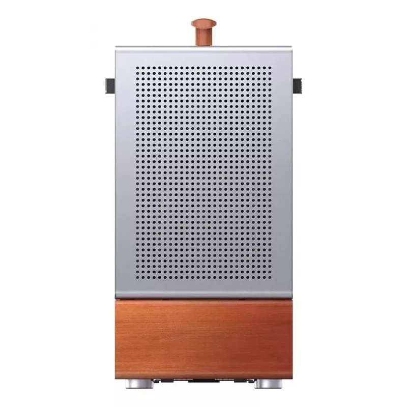 Caja PC Jonsbo T7 Midi Tower mATX Tempered Glass Plata