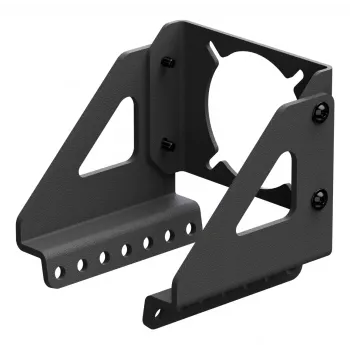 Soporte de base de volante de carreras Res-Tech X1 DD SUPPORT SIMUCUBE, aluminio, negro