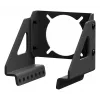 Soporte de base de volante de carreras Res-Tech X1 DD SUPPORT SIMUCUBE, aluminio, negro