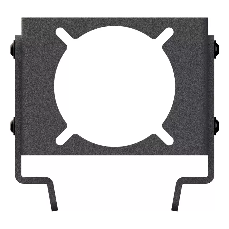Soporte de base de volante de carreras Res-Tech X1 DD SUPPORT SIMUCUBE, aluminio, negro