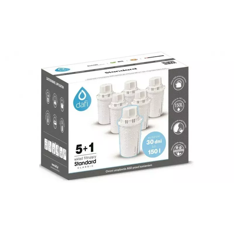 Dafi Classic 5+1 cartuchos de filtro (6 uds.)