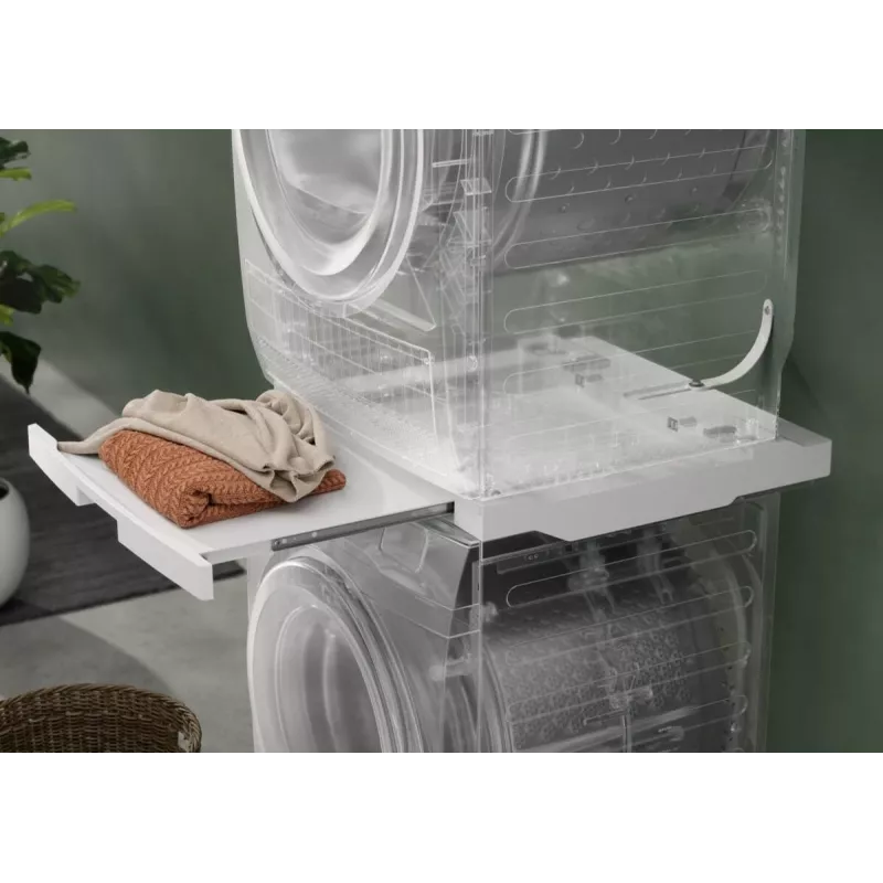 Set apilable Electrolux E1WYHSK2 blanco – set apilable para lavadora y secadora, 1 unidad