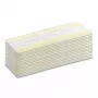 Pads para mopa de vapor Karcher 2.863-299.0, 340×118×3 mm, set de 15 unidades, beige/blanco