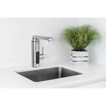 Calentador instantáneo NOVEEN IWH560 5,5 kW, acero inoxidable, encimera, caudal máx. 2,5 l/min, IPX4