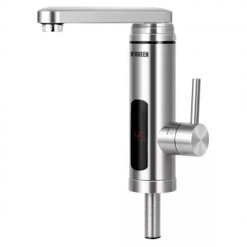 Calentador instantáneo NOVEEN IWH560 5,5 kW, acero inoxidable, encimera, caudal máx. 2,5 l/min, IPX4