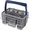 Cesta de cubiertos Siemens SZ73100 gris para lavavajillas – compatible con modelos Siemens
