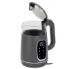 Hervidor de agua eléctrico Adler AD 1305 G — 1,7 L, 2200 W, termostato regulable, indicador LED, gris