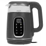 Hervidor de agua eléctrico Adler AD 1305 G — 1,7 L, 2200 W, termostato regulable, indicador LED, gris