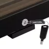 Vinoteca termoeléctrica Adler AD 8080, de libre instalación negra, 24 botellas, 2 zonas, 60 L, control táctil