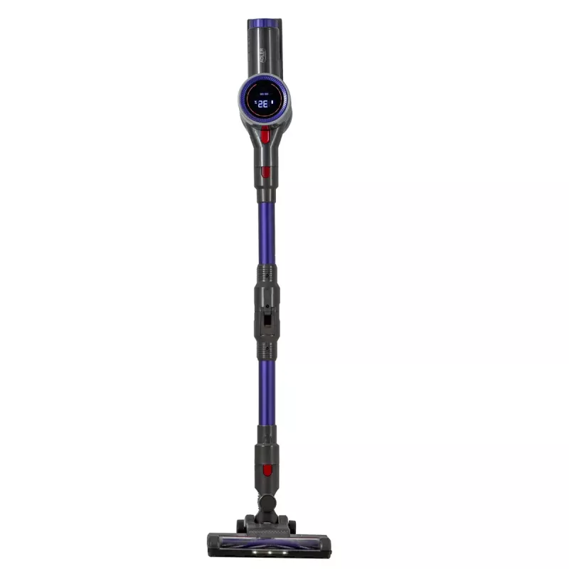 Adler AD 7061 aspirador vertical sin cables, apto para alérgicos, negro/azul