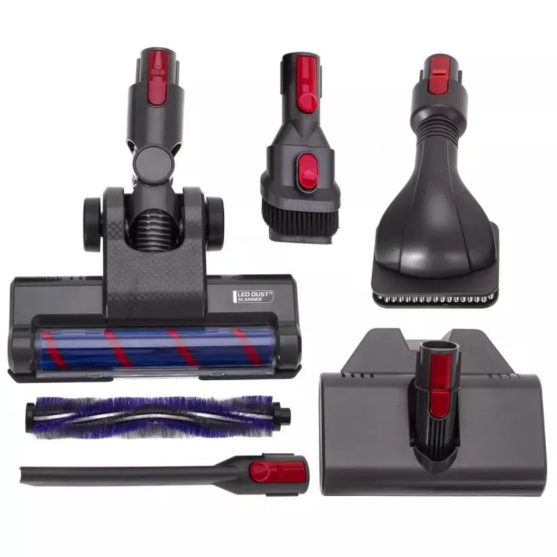 Adler AD 7061 aspirador vertical sin cables, apto para alérgicos, negro/azul