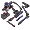 Adler AD 7061 aspirador vertical sin cables, apto para alérgicos, negro/azul