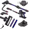Adler AD 7061 aspirador vertical sin cables, apto para alérgicos, negro/azul