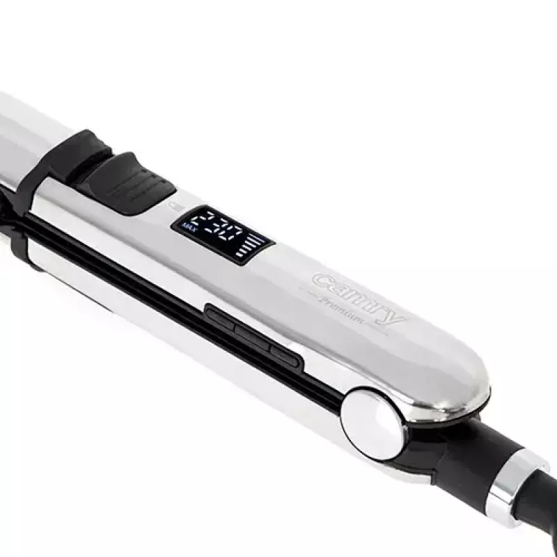 Plancha de pelo Camry Premium CR 2320 500 W acero inoxidable