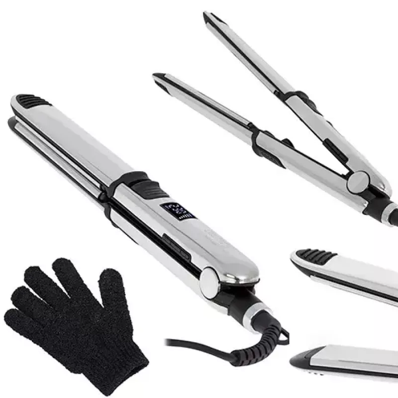 Plancha de pelo Camry Premium CR 2320 500 W acero inoxidable