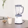 Batidora de mesa Black & Decker BXJB500E – 1,5 L jarra de vidrio, 500 W, 2 velocidades, pulsación, Ice-Crush