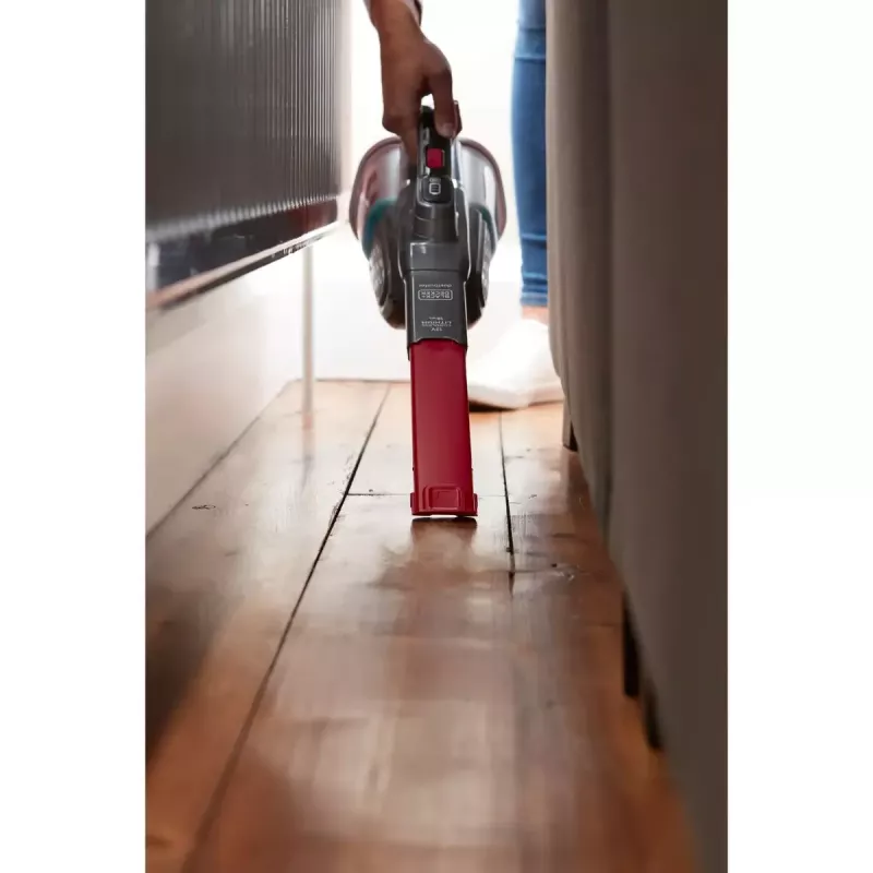 Aspirador de mano Black & Decker BHHV315J — 12V inalámbrico, 20 AW de potencia de succión, 0,7 L sin bolsa, 16 min de autonomía