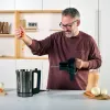 Olla eléctrica para sopa Black & Decker BXSM1000E 1,6 L, 1.040 W, acero inoxidable, 6 programas, control táctil, batido, bloqueo de seguridad