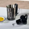 Olla eléctrica para sopa Black & Decker BXSM1000E 1,6 L, 1.040 W, acero inoxidable, 6 programas, control táctil, batido, bloqueo de seguridad