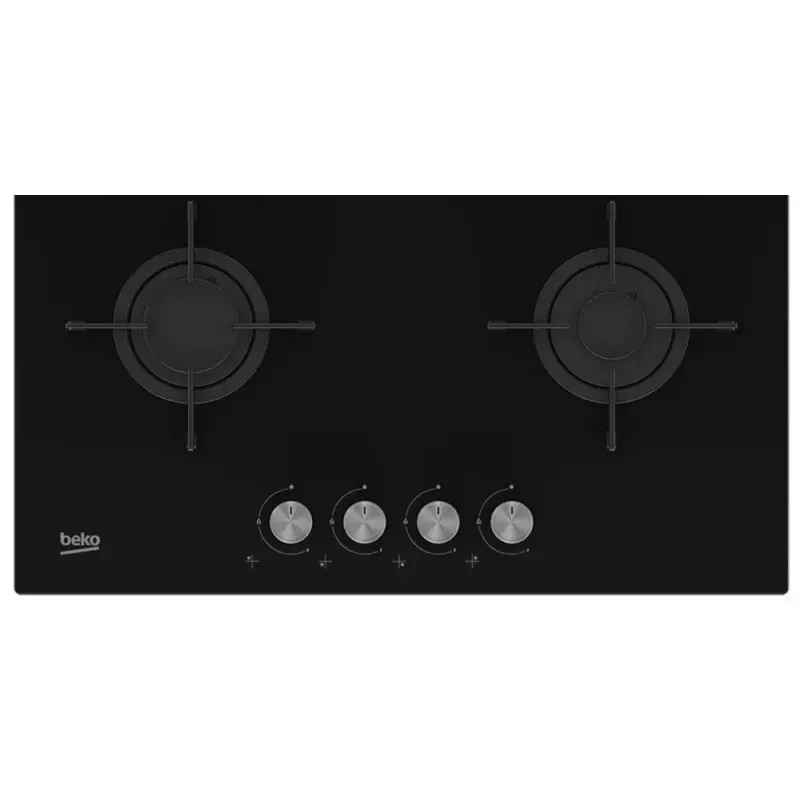 Placa de cocina Beko HILG 64220 S negra empotrable gas 4 zonas