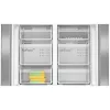 Frigorífico side-by-side Bosch Serie 4 KFN96VPEA, 605 L (frigorífico 405 L / congelador 200 L), NoFrost, acero inoxidable