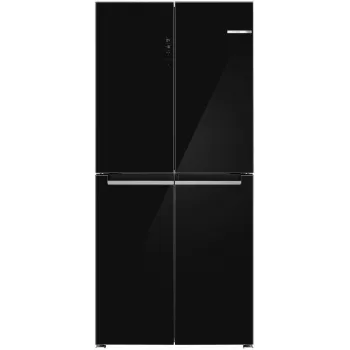 Frigorífico side-by-side Bosch Serie 4 KMC85LBEA, independiente, 547 l, negro