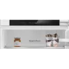 Frigorífico combi empotrable Bosch Serie 4 KIV86VFE1 — 267 l de volumen total (183 l frigorífico / 84 l congelador), congelador inferior, blanco