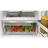 Frigorífico combi empotrable Bosch Serie 4 KIV86VFE1 — 267 l de volumen total (183 l frigorífico / 84 l congelador), congelador inferior, blanco