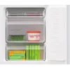 Frigorífico combi empotrable Bosch Serie 4 KIV86VFE1 — 267 l de volumen total (183 l frigorífico / 84 l congelador), congelador inferior, blanco