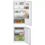 Frigorífico combi empotrable Bosch Serie 2 KIV86NSE0 — 267 L, congelador inferior, blanco, 177,2×54,1×54,8 cm, clase de eficiencia energética E