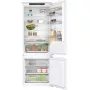 Frigorífico combi empotrable Bosch Serie 4 KBN96VFE0, 383 L total, frigorífico 285 L / congelador 98 L, congelador inferior, puerta reversible, blanco