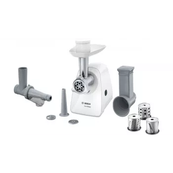 Picadora de carne Bosch MFW2517W - Series 2 SmartPower, blanca