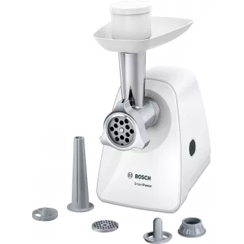 Picadora de carne Bosch MFW2520W 1500 W acero inoxidable, blanca