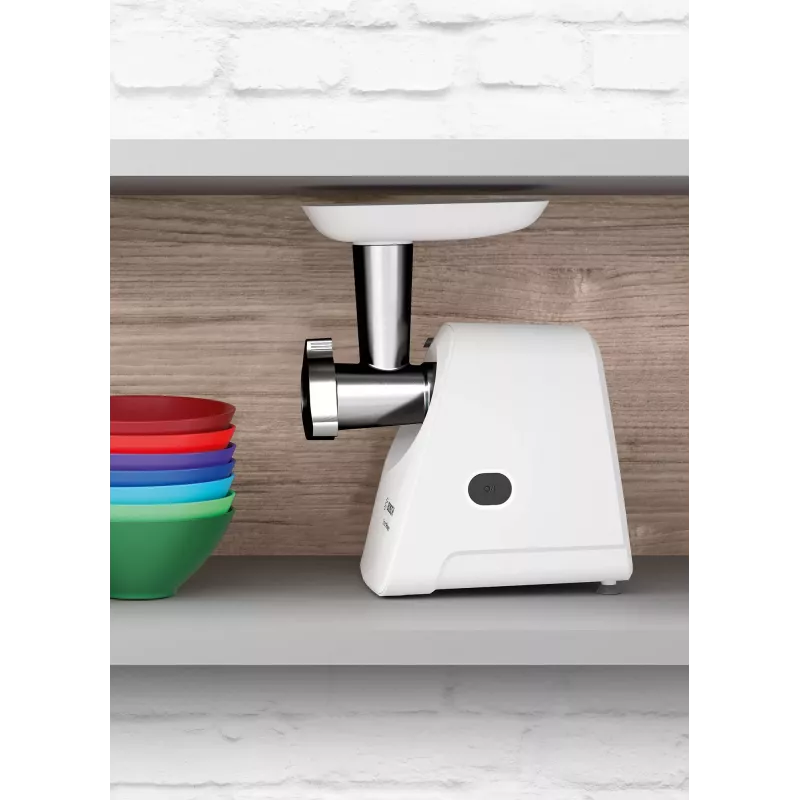 Picadora de carne Bosch MFW2520W 1500 W acero inoxidable, blanca