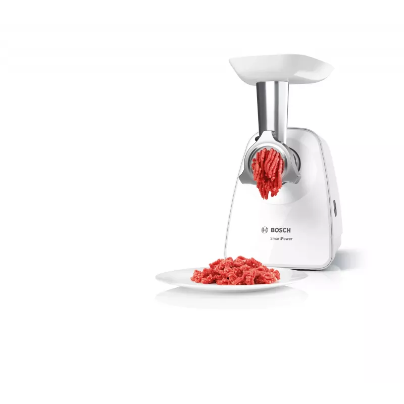 Picadora de carne Bosch MFW2520W 1500 W acero inoxidable, blanca